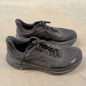 Hoka Men's Black Running Shoes Size 14
